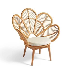 Bamboo Flower Chair