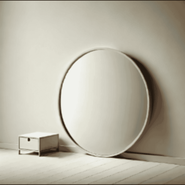 Wall Hanging Oval Mirror (Small Size)