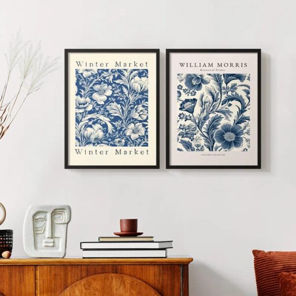 Vintage Botanical Wall Art Set