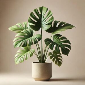 Lush Artificial Monstera Plant (Small)